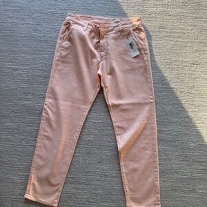 AG caden tailored trousers size 29R peach( SULPSK color) NWT